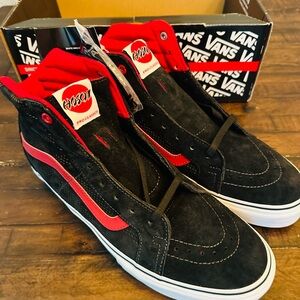 RARE MENS SIZE 11 CHRISTIAN HOSOI  VANS SNEAKERS ,NWT RELEASED IN 2013